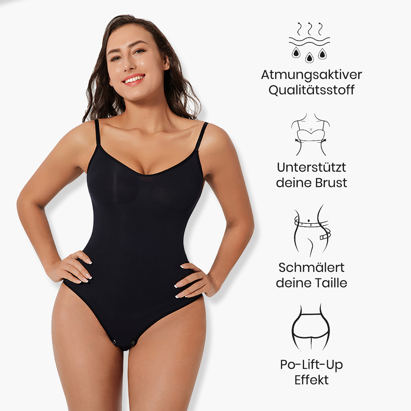 Nadia | Bodysuit Shapewear 1+1 Gratis