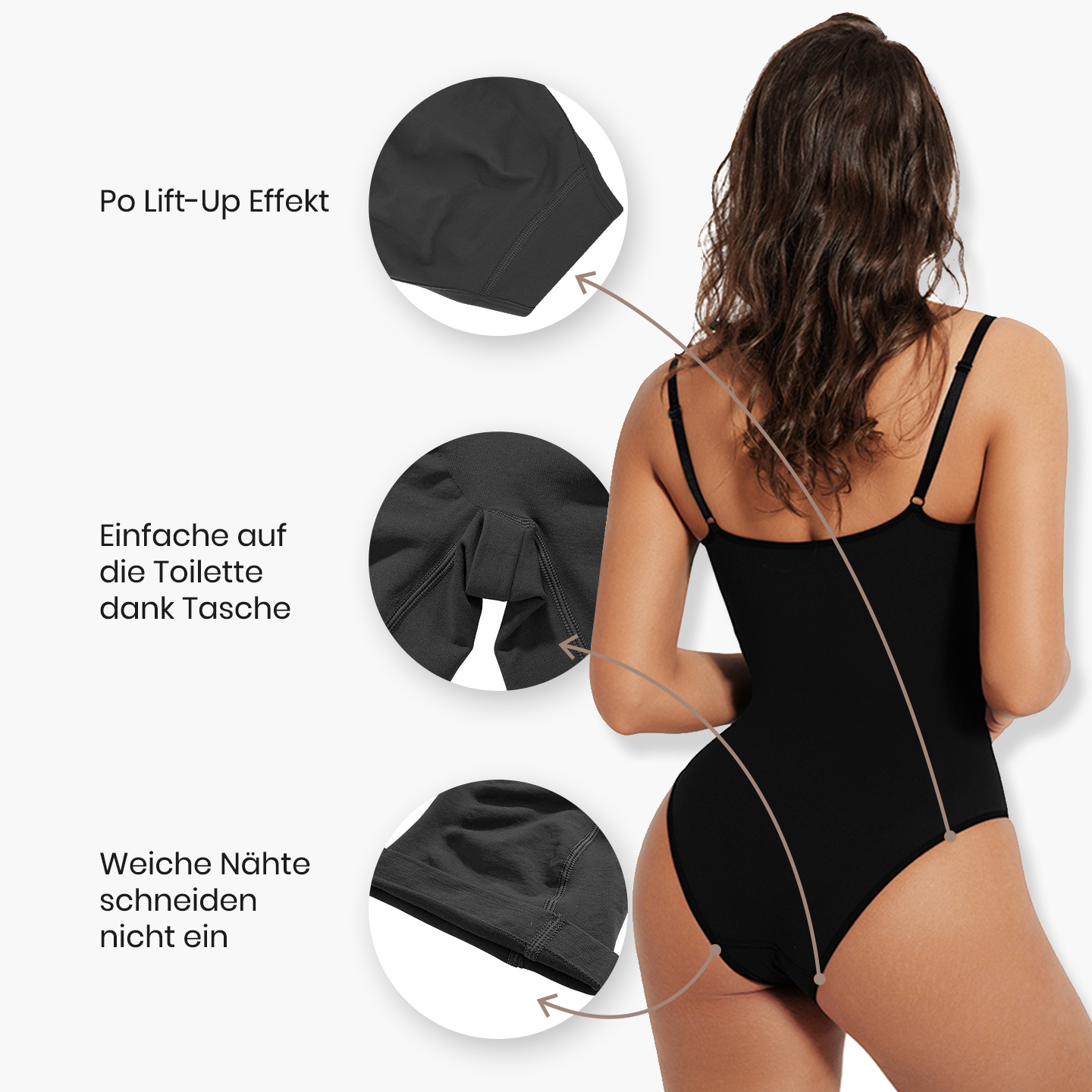 Nadia | Bodysuit Shapewear 1+1 Gratis